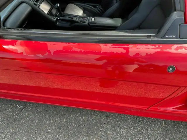 1991 acura nsx red rwd automatic red