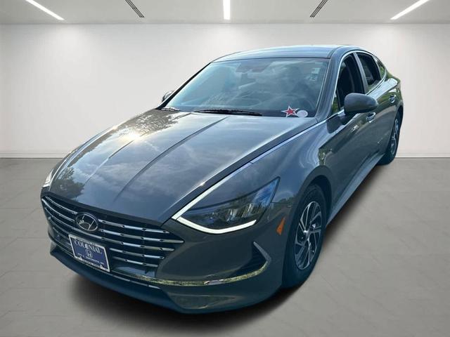2023 hyundai sonata hybrid blue
