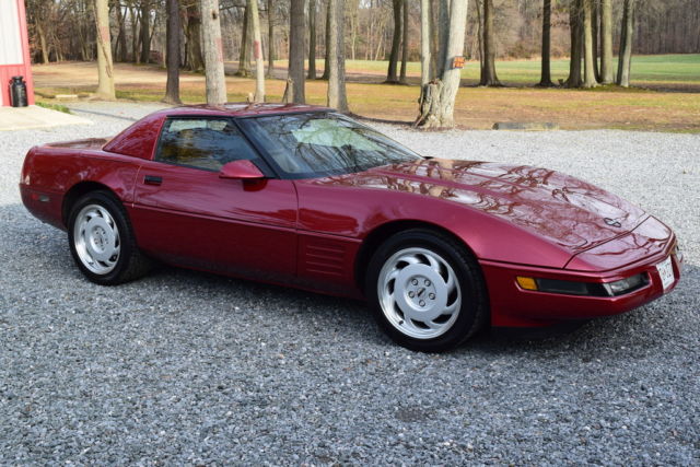 1991 chevrolet corvette base convertible 2-door