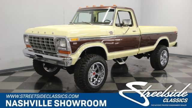 1978 ford f-250 ranger lariat pickup truck 400 v8 3 speed automatic classic vint