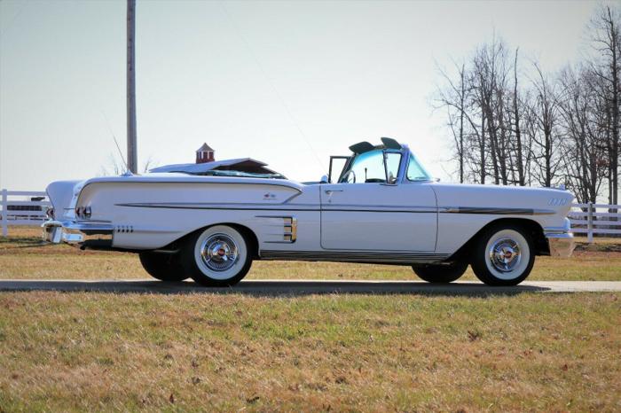 1958 chevrolet impala 348 for sale in nashville, tennessee