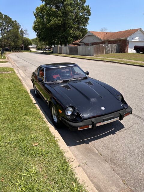 1980 nissan 280zx coupe black rwd manual