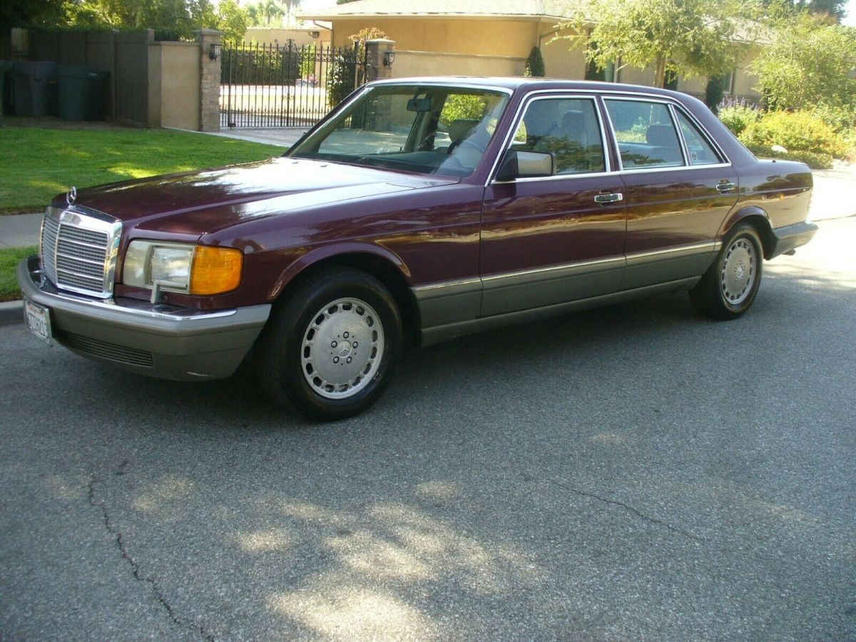gorgeous california rust free mercedes benz 560 sel low miles, must see