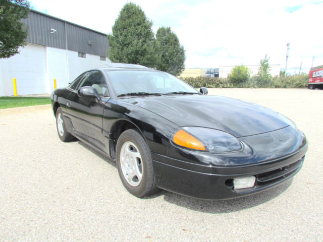 super clean 1994 dodge stealth black hatchback 2-door coupe fwd all original