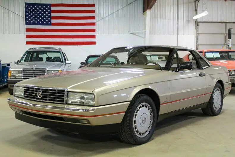 1992 cadillac allante 24245 miles tan convertible 4.5l v8 4-speed automatic