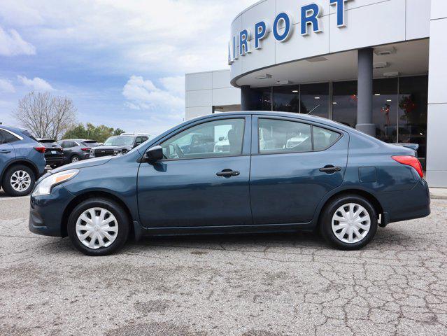 2017 nissan versa 1.6 s+