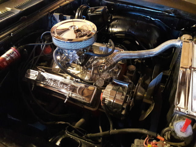 1974 nova with with a 383 stroker motor 350 transmission new hot rod black paint