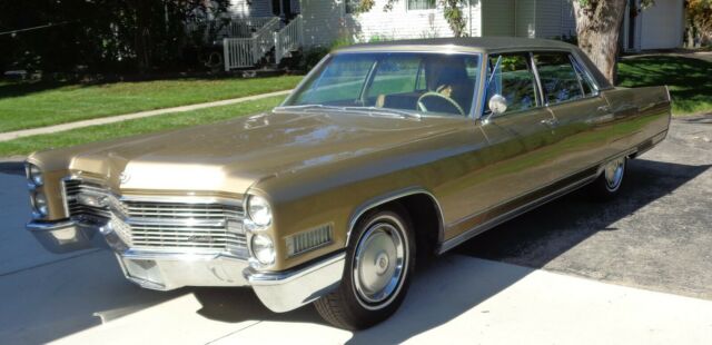 1966 cadillac fleetwood brougham, 2nd owner, frame on resto, every option