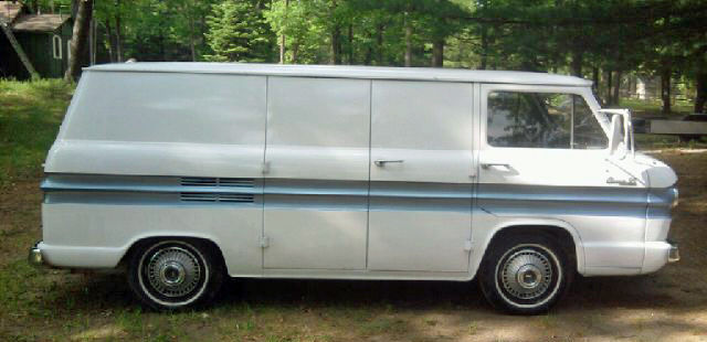 1963 chevrolet corvair corvan 95, 102hp, 4 speed