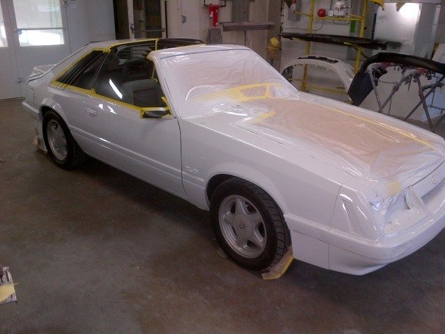 new paint 1986 ford mustang gt 5.0 w/ t-tops & 5 speed original 72k miles w/new