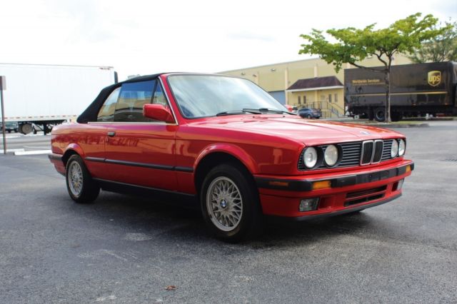 1993 bmw e30 325i base convertible 5 speed new top