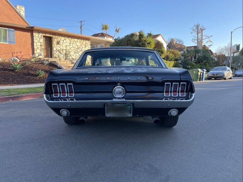 1967 ford mustang coupe