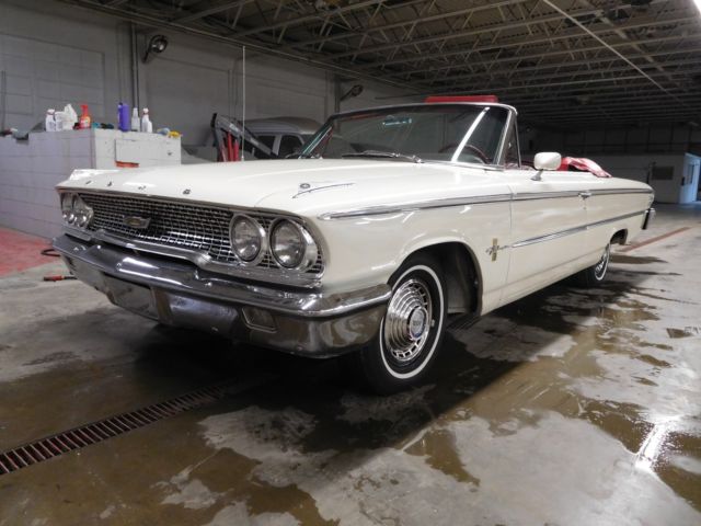 1963 ford galaxie 500xl convertible, original unmolested
