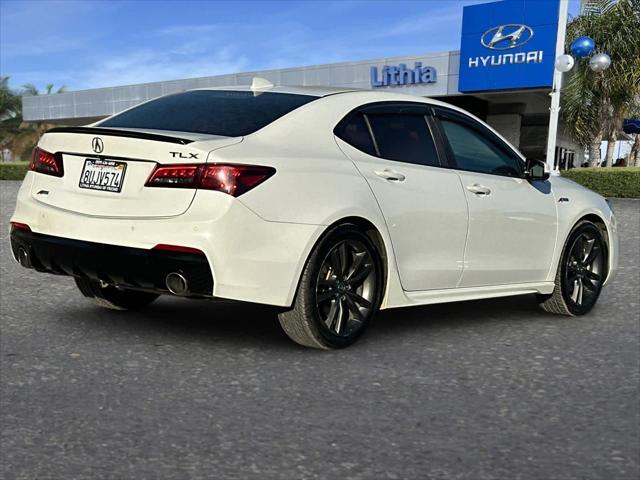 2018 acura tlx technology