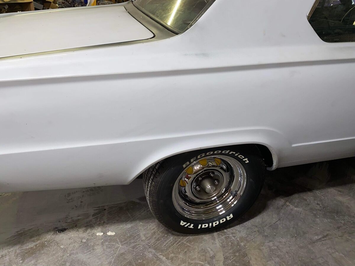 1965 dodge dart 3.7 coupe white rwd automatic