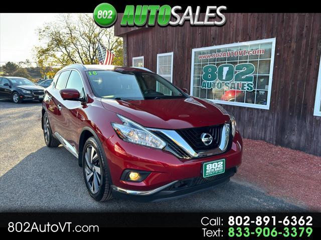 2016 nissan murano platinum