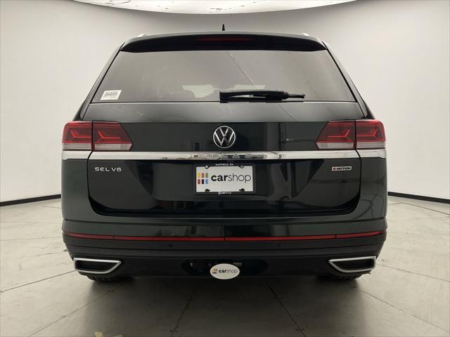 2021 volkswagen atlas 3.6l sel