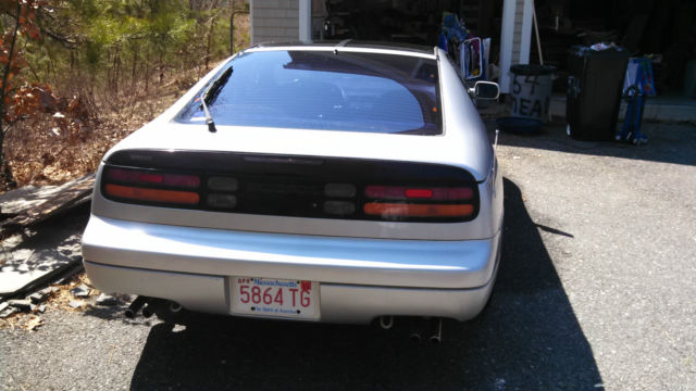 1990 300 zx silver/grey over black. excellent condition - <55k original miles