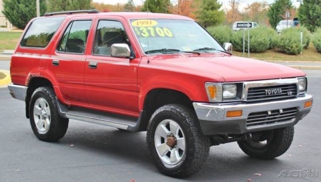 1991 sr5 v6 4dr 4wd suv used 3l v6 12v manual 4wd