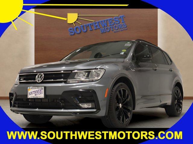 2021 volkswagen tiguan 2.0t se r-line black