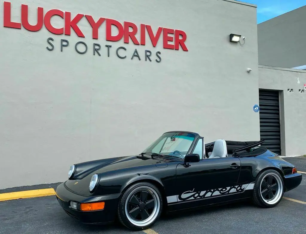 1991 porsche 911 carrera 4 cabriolet manual transmission