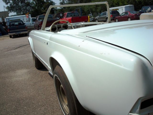 1965 mercedes-benz 230sl - clean body, clean title, perfect restoration project!