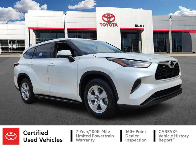 2022 toyota highlander l