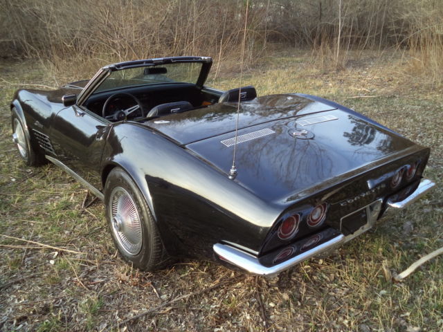 1970 corvette lt1 convertible 350/370 hp 4speed matching numbers. real deal lt1