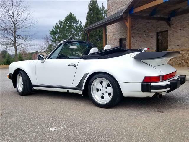 1988 porsche 911 carrera cabriolet factory widebody m491 g50