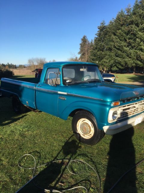 classic 1966 ford f-250! runs and drives