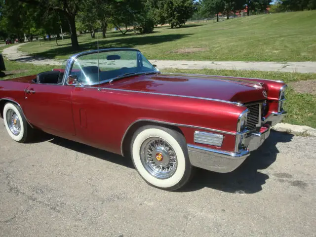 1956 eldobird, cadillac, eldorado and 56 ford thunderbird, combo. movie car