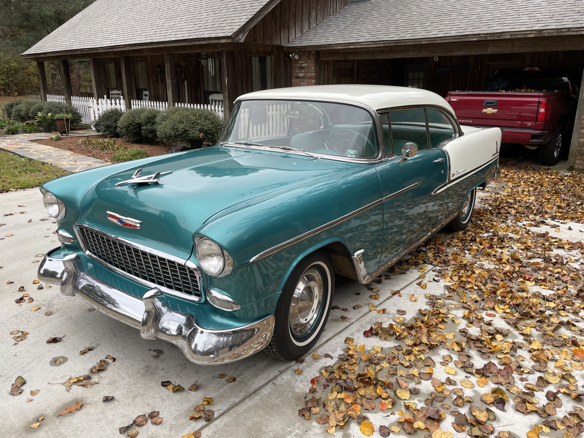 1955 chevy bel air 2-dr coupe low-mileage original