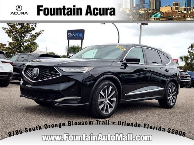 2025 acura mdx technology package