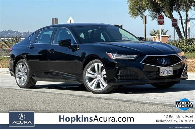 2021 acura tlx technology