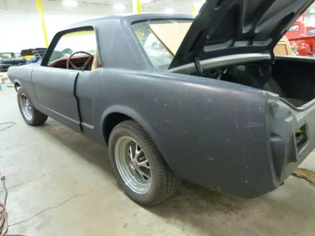 1964-1/2 ford mustang restomod project half-finished