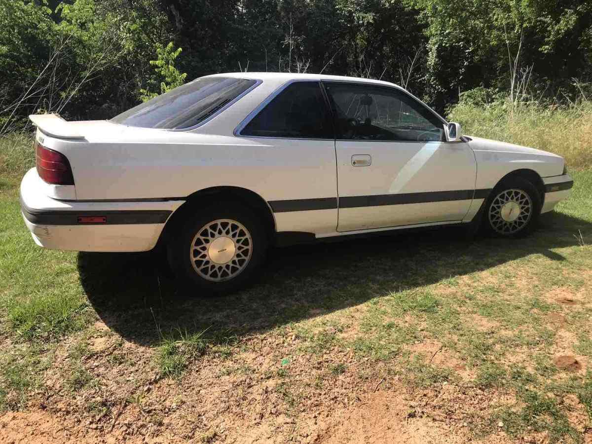 1991 mazda mx-6 white fwd manual