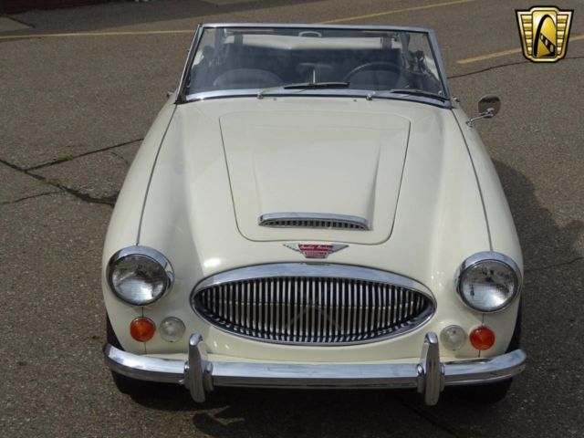 1966 austin healey 3000 mk iii bj8 83425 miles offwhite convertible 6 cylinder 2