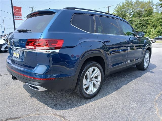 2021 volkswagen atlas 3.6 v6 se w/ technology