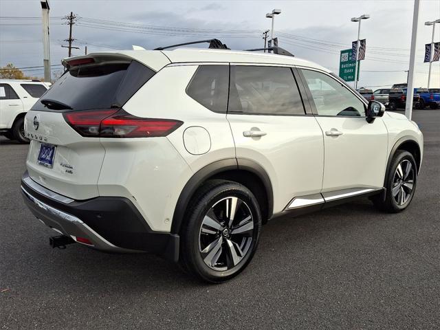 2021 nissan rogue platinum