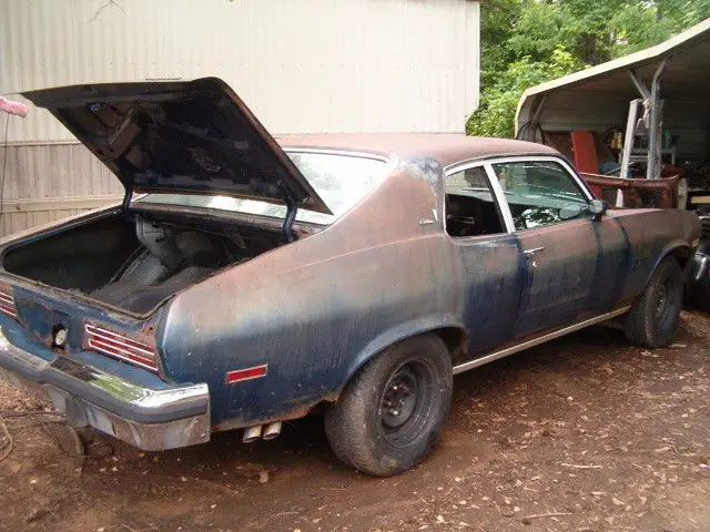 1974 pontiac gto coupe rare color manual transmission original car no reserve
