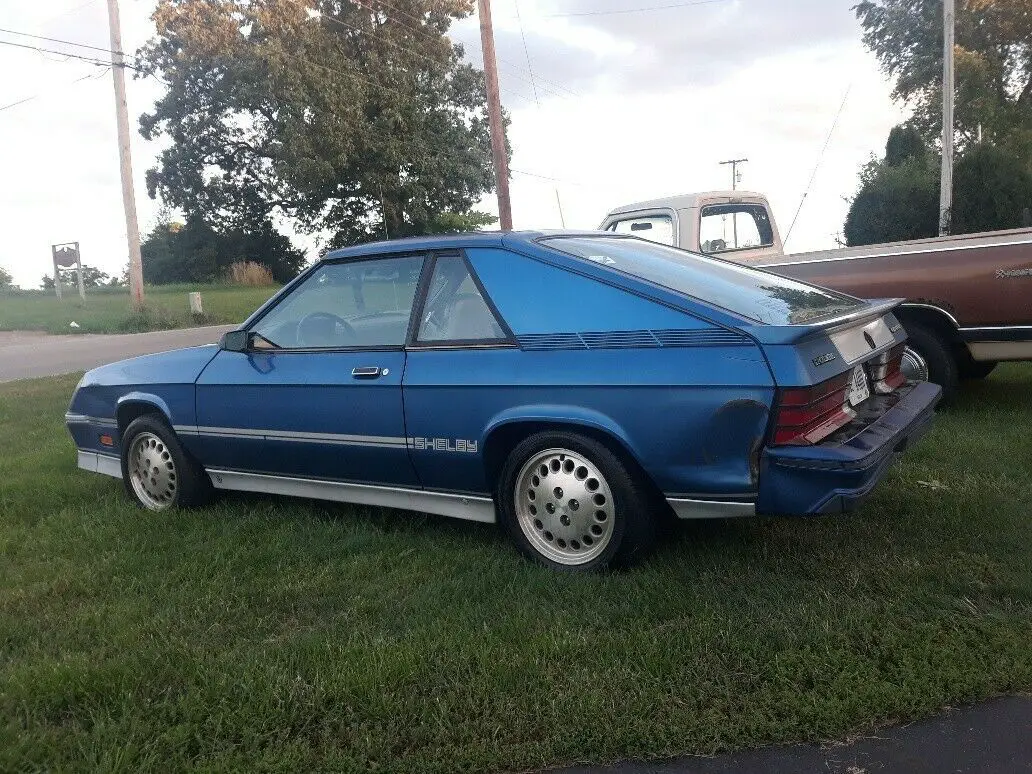 1983 dodge charger shelby 5 speed