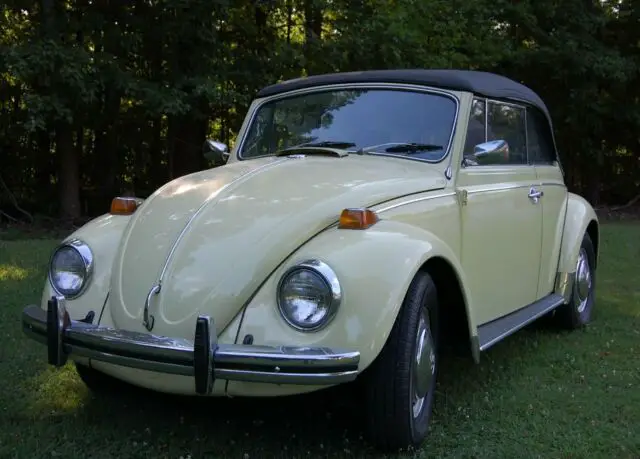 vintage 1970 volkswagen convertible classic well preserved