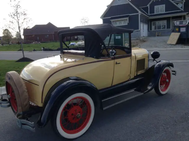 1929 ford model a roadster rust free barn find