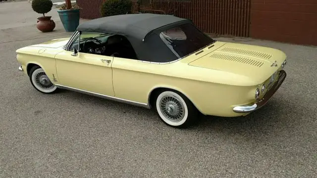 corvair spyder convertible low reserve professional restoration