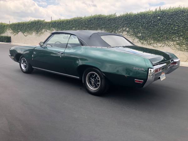 1970 buick skylark v8 350 convertible power top a/c p/s california car 0 rust