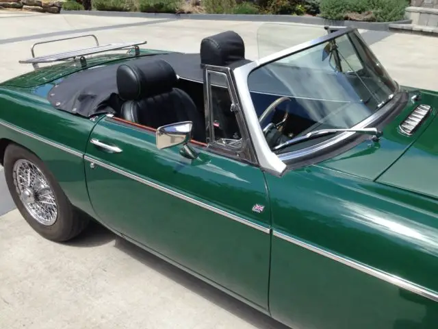 mgb brg rhd unusually excellent condition