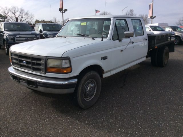 1993 ford f-350 7.3l powerstroke diesel dually tow haul flatbed landscape work!!