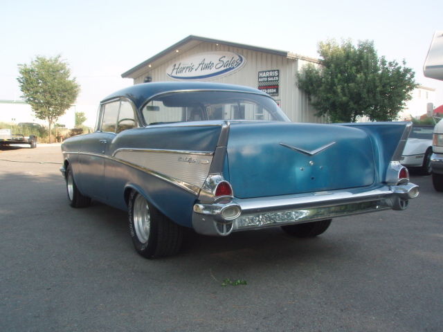 1957 chevy 2 door hardtop *unbelievably clean* *rust free* **one family owned**