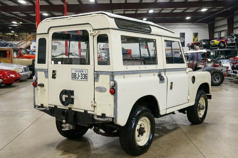 1978 land rover series iii 39999 miles beige suv 2.25l i4 4-speed manual