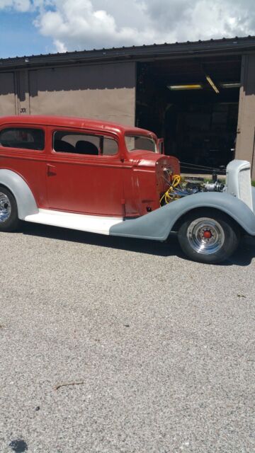 1934 chevrolet master sedan orange rwd automatic stainless